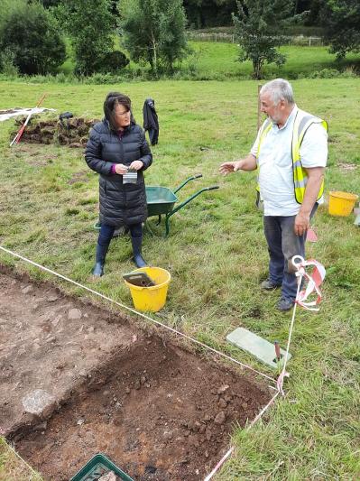 Excavation at Newmills