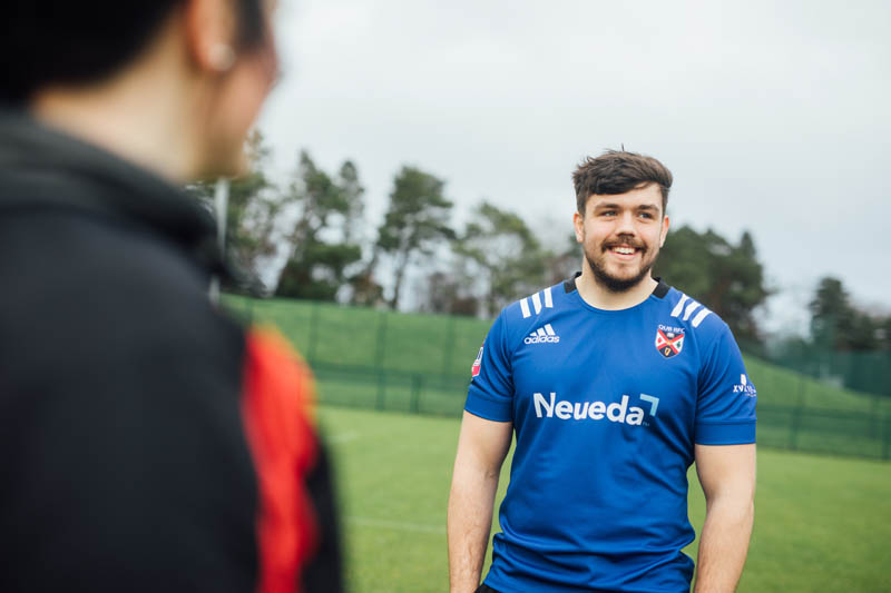 Image of student at Upper Malone Playing Fields