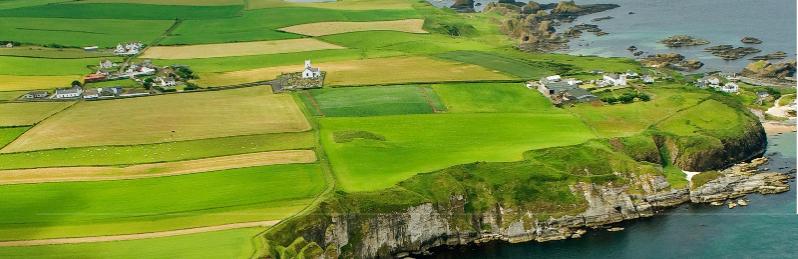 Farmland by sea