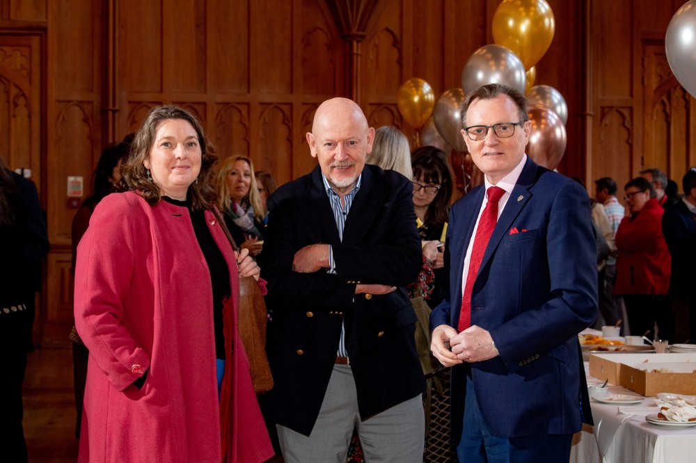 Professor Emma Flynn, John Parr, Professor Ian Greer