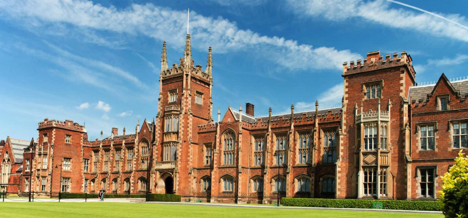 Lanyon Building in bright spring/summer sunshine