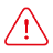 icon for a red warning triangle